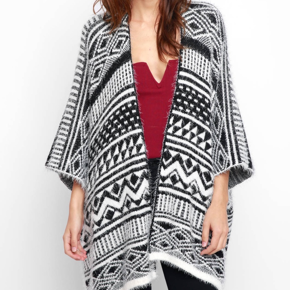 Pattern cardigan